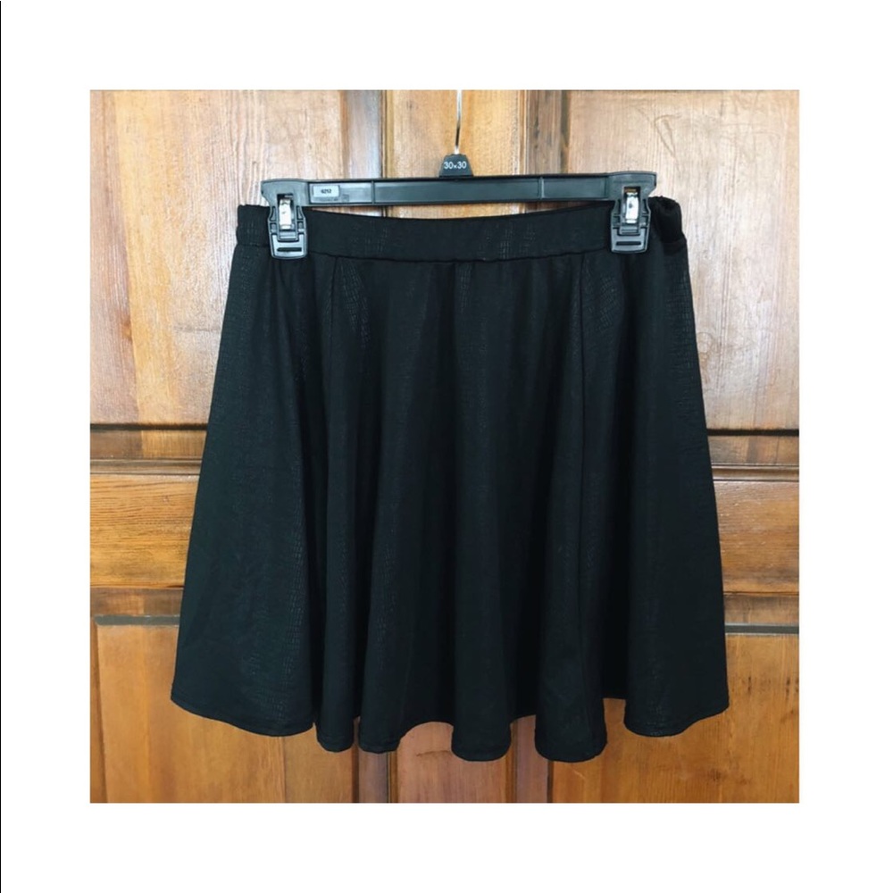 Black Circle Skirt